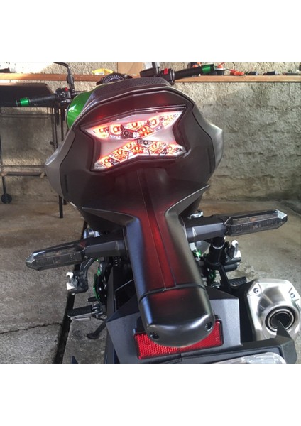 Kawasakı Versys 650 1000 X250 X300 Motosiklet LED Dönüş Sinyali Gösterge Işıkları Flaşörler Aksesuarları (Yurt Dışından) modelleri