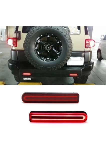 Toyota Fj Cruiser 2007-2017 Abd Versiyonu Için LED Araç Arka Tampon Lambası Reflektör Dönüş Sinyal Lambası Fren Lambası (Yurt Dışından) fırsatları