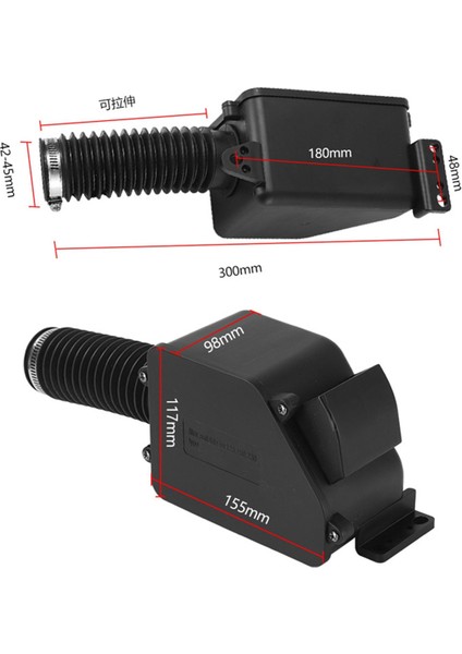 Atv Hava Filtresi Kutusu Giriş Temizleyicisi Gy6 150CC Motorla Uyumlu (Yurt Dışından) fiyatları