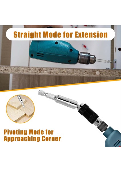 6 Adet Matkap Ucu Uzatma Manyetik Döner Uç Tutucu Çubuk Seti 1/4 Inç Manyetik Döner Matkap Tutucu, Dar Alanlar Için (Yurt Dışından) indirimleri