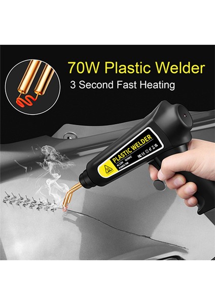 Plastik Sıcak Hava Kaynak Makinesi Zımba Kaynak Makinesi Lehimleme Demiri Tamir Makinesi Araba Tampon Tamir Aletleri Ab Fişi (Yurt Dışından) modelleri