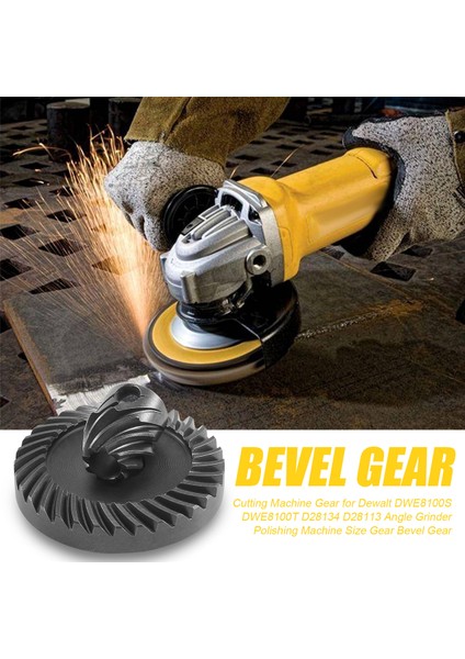 Dewalt DWE8100S DWE8100T D28134 D28113 Açı Taşlama Makinesi Parlatma Makinesi Için Kesme Makinesi Dişlisi Boyut Dişli Konik Dişli (Yurt Dışından) indirimleri