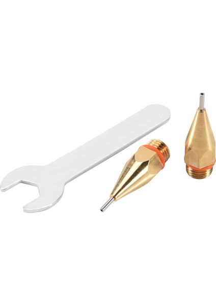 Adet 1 mm Açıklık Çaplı Sıcak Eriyen Tutkal Nozulu 1.0X40 mm Bakır Nozul Nozul Anahtarı Değiştirilebilir Nozul Parçaları (Yurt Dışından)