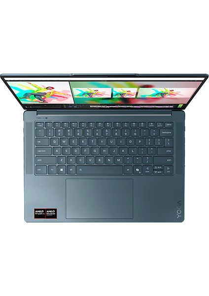 Yoga Pro 7/amd Ryzen Aı 7 350/32 GB Ram/1 Tb Ssd/14.5" 3k OLED/W11/83KG000HTR Laptop
