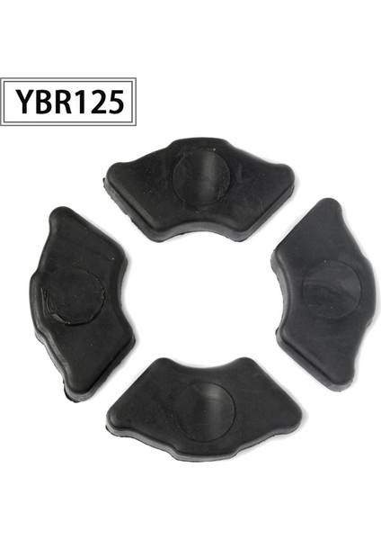 Yamaha YBR125 Ybr Yb 125 JYM125 Tampon Lastiği Için 4 Adet Motosiklet Arka Göbek Tekerlek Yastıklama Kauçuk Yastık Amortisör Yedek Parçası (Yurt Dışından) fırsatları