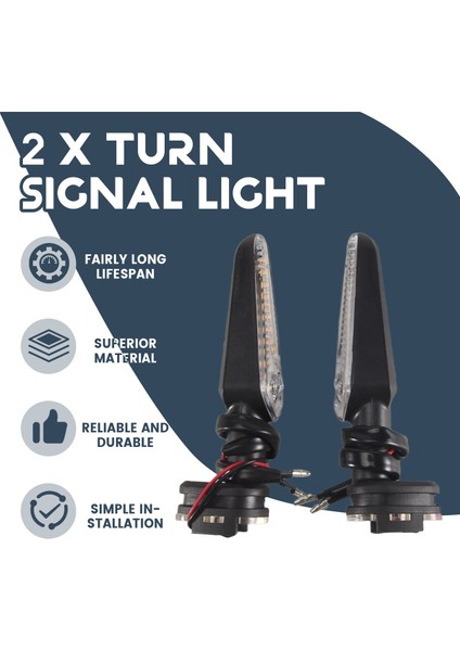 Yamaha MT07 Tracer 700 900 Xj6 Fz6 MT09 900 MT10 LED Dönüş Sinyali Gösterge Işığı Yzf R15 R1 R3 R6 R7 R9 R25 Fz1 Için (Yurt Dışından) fırsatları