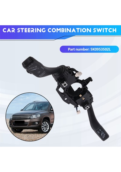 5K0953502L Vw Tiguan Touran Golf Lhd Için Araç Direksiyon Kolonu Kombinasyon Anahtarı Silecek Dönüş Sinyali Anahtarı (Yurt Dışından) fırsatları