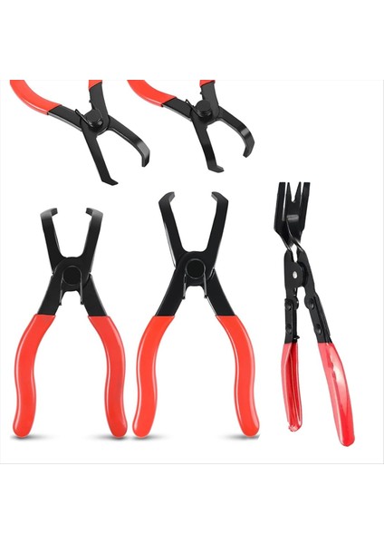 Gövde Klipsli Pense Seti, 30 Derece ve 80 Derece Itmeli Pim Pense (Yurt Dışından)