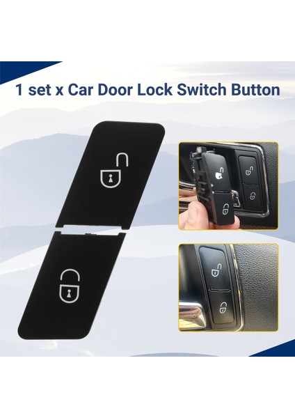 Mercedes-Benz C-Serisi E-Serisi Glk W204 W212 W166 W176 (Sağ) Için Araç Kapı Kilidi Anahtarı Düğmesi (Yurt Dışından) indirimleri