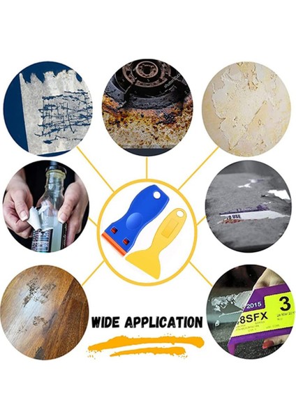 3'lü Jilet Bıçağı Kazıyıcı Alet Çiziksiz Etiket Çıkarma Kazıyıcı (Yurt Dışından) fiyatları