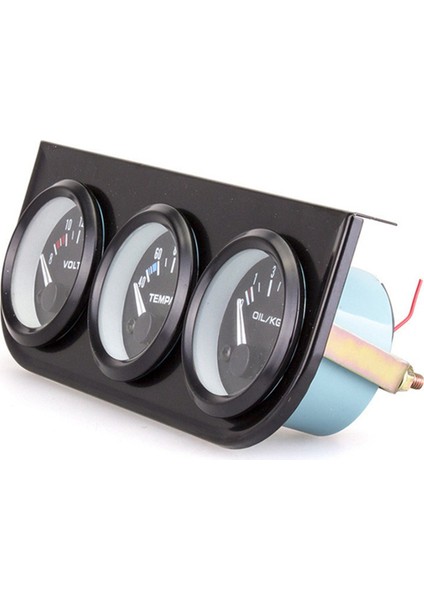 Üçü Bir Arada Araç Göstergesi Su Sıcaklığı Yağ Basıncı Voltaj 2 Inç 52MM Sensörlü Üçü Bir Arada Üçlü Ölçer (Yurt Dışından) indirimleri