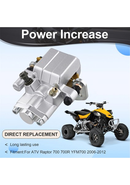 Yamaha Atv Raptor 700 700R YFM700 Için Motosiklet Arka Fren Kaliperleri (Yurt Dışından) fırsatları