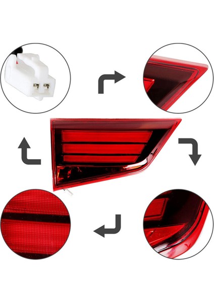 Mitsubishi Outlander 2016-2021 Için Araç Arka Iç Fren Stop Lambası Montajı LED Fren Durdurma Park Lambası 8331A179 L (Yurt Dışından) fırsatları