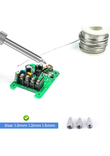 Pro'skit SS-331H Elektrikli Lehim Sökme Aleti Vakumlu Emiş Lehim Emici Pompa Aksesuarları Nozul Için Değiştirilebilir (Yurt Dışından) indirimleri