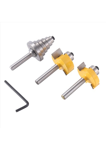 Bilyalı T-Bıçağı 1/4x3/8 1/4x1/2+Rulman+Anahtar Dış 1-1/4 31,75 mm (Yurt Dışından)