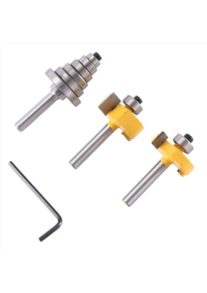 Bilyalı T-Bıçağı 1/4x3/8 1/4x1/2+Rulman+Anahtar Dış 1-1/4 31,75 mm (Yurt Dışından) fiyatları