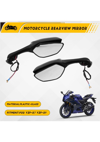 Yamaha Için Led'li Motosiklet Aksesuarları Dikiz Aynası (Yurt Dışından) fırsatları