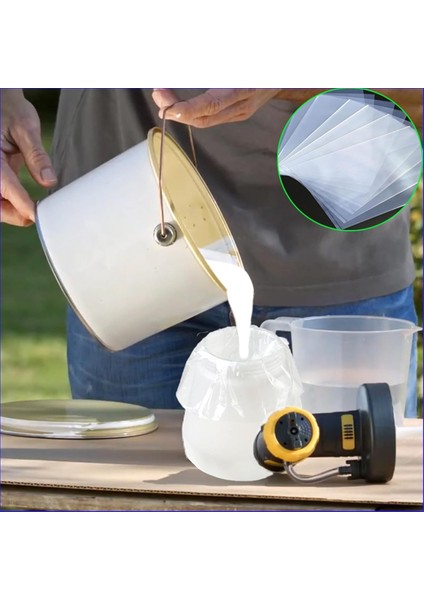 100 Adet Boya Püskürtme Torbası, Boya Püskürtme Makinesi Parçaları, Boya Püskürtme Kabı (Yurt Dışından) fiyatları