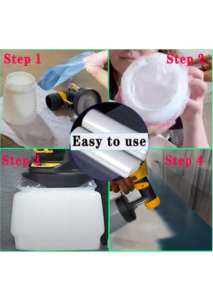 100 Adet Boya Püskürtme Torbası, Boya Püskürtme Makinesi Parçaları, Boya Püskürtme Kabı (Yurt Dışından) indirimleri