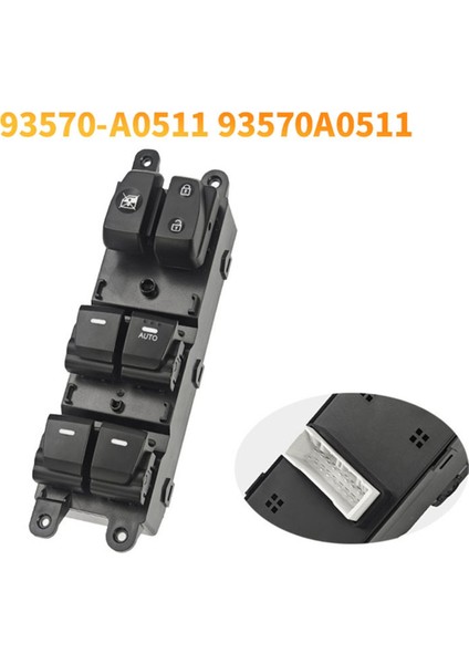 Hyundai IX25 Creta 2016 Için Yeni Power Master Pencere Kontrol Anahtarı 93570-A0511 93570A0511 Pencere Kaldırma Anahtarı Düğmesi (Yurt Dışından) fiyatları