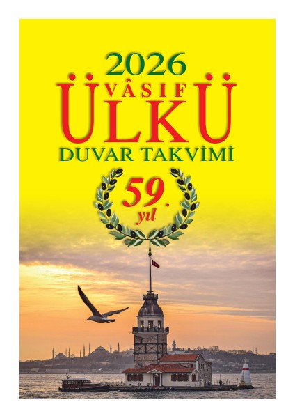 Ülkü Duvar Takvimi 2026