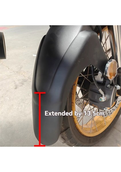 Loncın Için Motosiklet Çamurluk Uzatma Çamurluk Sıçrama Koruyucusu (Yurt Dışından) fırsatları