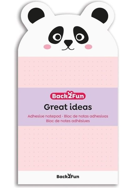 Notepad Mr Back 2 Fun Panda modelleri