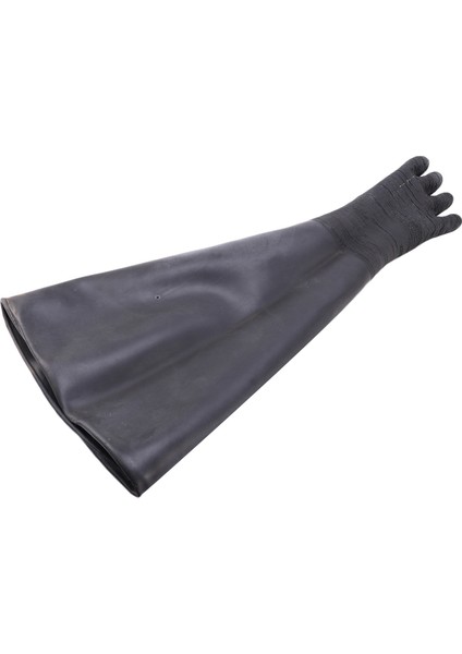 Kauçuk Siyah Kumlama Eldiveni Şeritli Aşındırıcı Kumlama Eldiveni Kumlama Kabini Için 65X30CM (Yurt Dışından) indirimleri