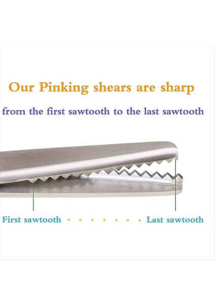 Kumaş Testereli Makas Yumuşak Kavrama Saplı Testereli Makas (Yurt Dışından) modelleri