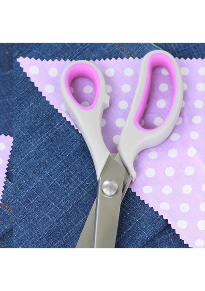 Kumaş Testereli Makas Yumuşak Kavrama Saplı Testereli Makas (Yurt Dışından) indirimleri