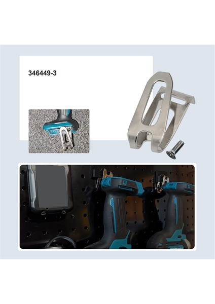 346449-3 Alet Kancası Kemer Tokası Için 10 Adet Elektrikli Alet Bel Tokası Kemer Kancası Klipsi Vida ile (Yurt Dışından) fiyatları