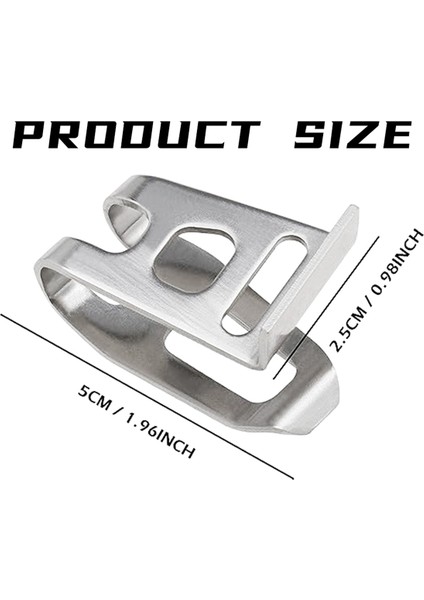 346449-3 Alet Kancası Kemer Tokası Için 10 Adet Elektrikli Alet Bel Tokası Kemer Kancası Klipsi Vida ile (Yurt Dışından) indirimleri