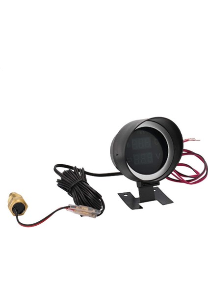 Dc 9-36V Araç Su Sıcaklık Ölçer Voltmetre Araç Motorları Su Sıcaklık Voltajı 2'si 1 Arada Su Sıcaklık Sensörlü Ölçer (Yurt Dışından) fırsatları