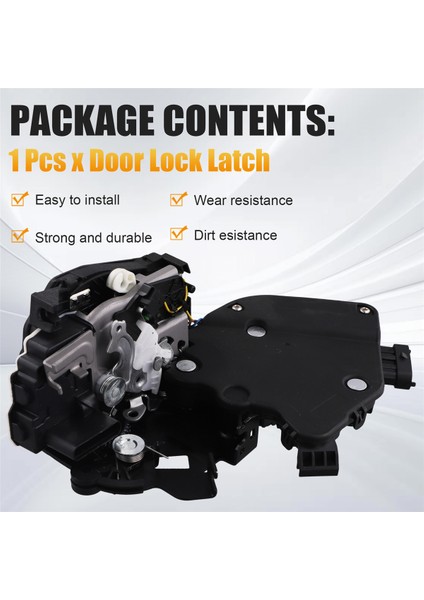 Land Rover Range Rover 2013 Range Rover Sport 2014 Ön Sol Araç Kapı Kilidi Mandalı (Yurt Dışından) fırsatları