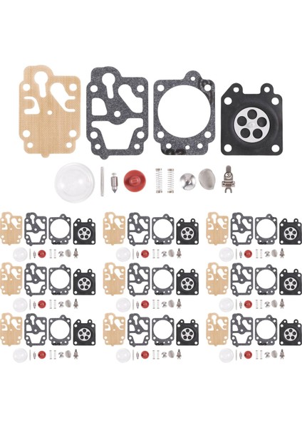 40-5 44-5 32 34 26 Çalı Kesici Çim Düzeltici Yedek Parçaları Için 10 Set Karbüratör Tamir Takımı (Yurt Dışından)