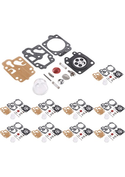 40-5 44-5 32 34 26 Çalı Kesici Çim Düzeltici Yedek Parçaları Için 10 Set Karbüratör Tamir Takımı (Yurt Dışından) fiyatları