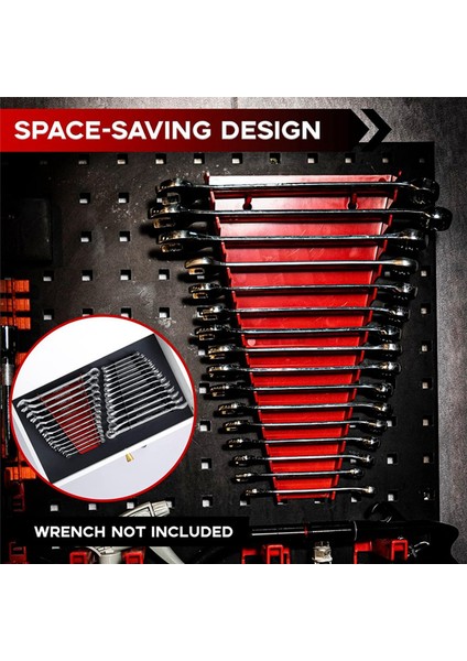 2'li Paket Metal Anahtar Düzenleyici - Premium Anahtar Tutucu Tepsisi, Anahtarlar Için Duvara Monte Saklama Çözümleri (1 Kırmızı ve 1 Siyah) (Yurt Dışından) fırsatları