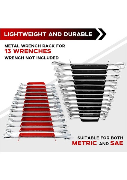 2'li Paket Metal Anahtar Düzenleyici - Premium Anahtar Tutucu Tepsisi, Anahtarlar Için Duvara Monte Saklama Çözümleri (1 Kırmızı ve 1 Siyah) (Yurt Dışından) indirimleri
