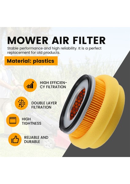 Yanmar L100N Motor 114210-12590 Için Hava Filtresi Ön Temizleyici Kombosu, Çim Biçme Makinesi Hava Temizleyicisi (Yurt Dışından) fırsatları