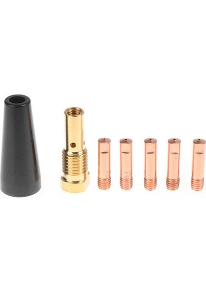 Century FC90 Akı Çekirdekli Tel Besleme K3493-1 035 0,9 mm FC90 Mıg Kaynak Makinesi Kaynak Aletleri Için 7 Adet/takım Gazsız Nozul Ucu (Yurt Dışından)
