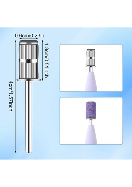 Mandrel Tırnak Matkabı Ucu, Tırnak Matkabı Için 20 Adet Zımpara Ucu, 3/32 Inç Zımpara Bandı Şaftı Yedek Tırnak Matkabı Ucu (Yurt Dışından) fırsatları