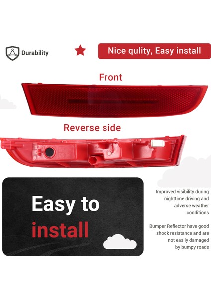 Bmw X5 G05 X7 G07 Için Arka Tampon Reflektör Alt Lambası 63148091923 (Yurt Dışından) indirimleri