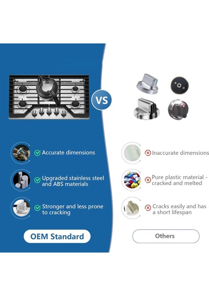 Adet W11366438 Fırın Ocağı Düğmesi Montajı Whirlpool Düğmesi W11084623 AP6888134 W11084623 Ocak Düğmeleri Için Yedek (Yurt Dışından) fiyatları