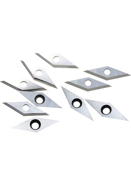 Ahşap Torna Tezgahları Için 10 Adet Karbür Kesici 10X30MM (Yurt Dışından) modelleri