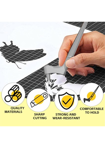 El Sanatları Kesme Aletleri Seti 360° Dönebilen Jiroskop Kesme Aleti B (Yurt Dışından) indirimleri