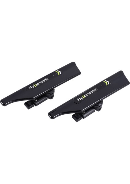 Hypersonic 2 Adet Siyah Silecek Standı Ön Cam Silecek Kanadı Ön Cam Silecek Lastiği Spoiler Arkadaş Kanadı Otomobil Araç Aksesuarları (Yurt Dışından)