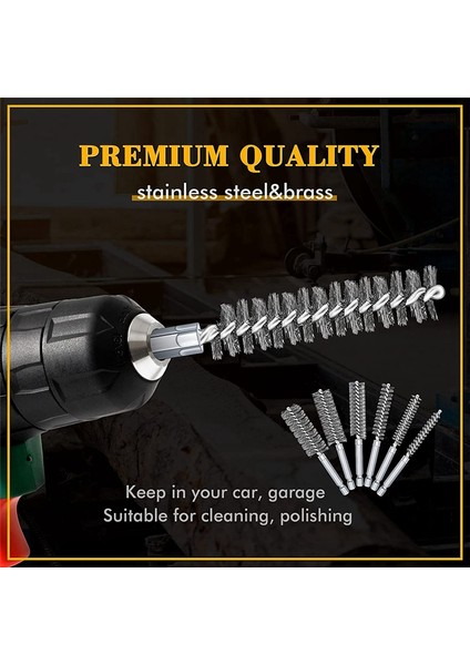 17 Parça Tel Fırça Seti, Endüstriyel Tel Fırçalarla 14 Boyutta Matkap Darbeli Sürücü Için Tel Delik Fırçası (Yurt Dışından) indirimleri