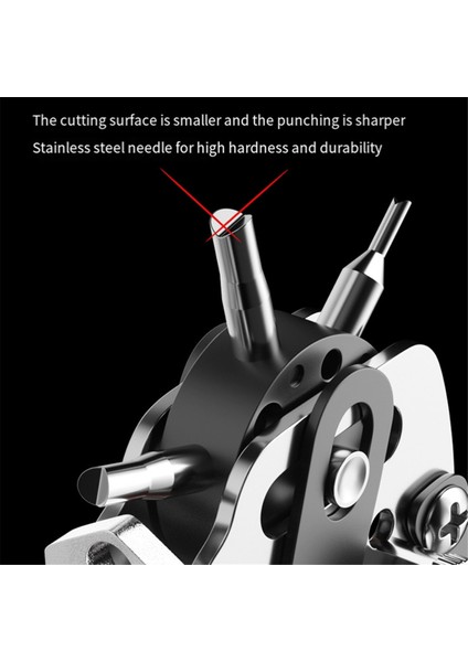 Delıxı Delgeç Pense Tasarım Delik Delici Kendin Yap Aleti Saat Kayışı Kayışı Ev Delme Deri El Sanatları Deri Kemer (Yurt Dışından) fırsatları