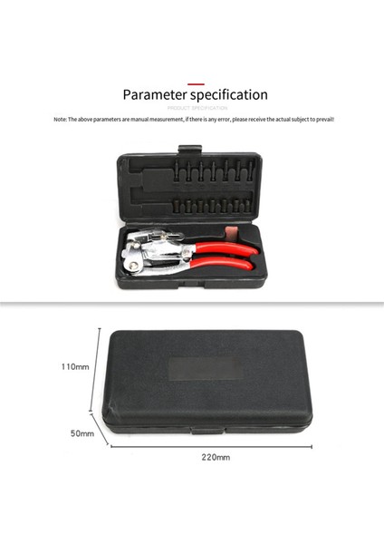 16 Adet Sac, Bakır, Alüminyum, Demir, Deri, Plastik, Manuel Delme Pensesi, Delik Açma Pensesi Takım Seti (Yurt Dışından) fiyatları