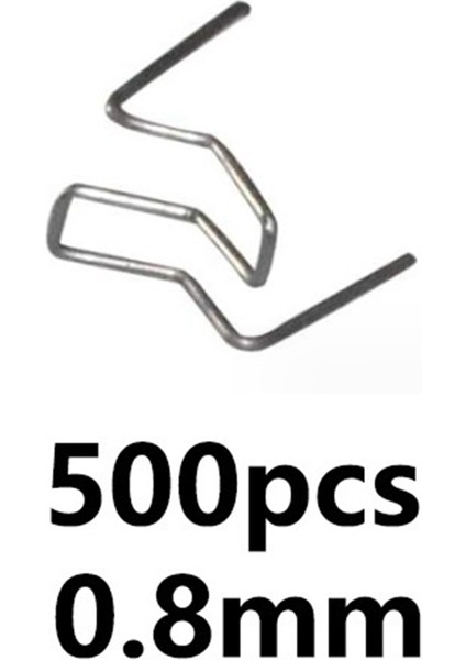 500 Adet 0,8 mm Dış Köşe Sıcak Zımba Makinesi Plastik Kaynak Makinesi Onarımı Için Standart Önceden Kesilmiş Dalga Zımba Kaynak Tamponu Araba Tamponu (Yurt Dışından) fırsatları